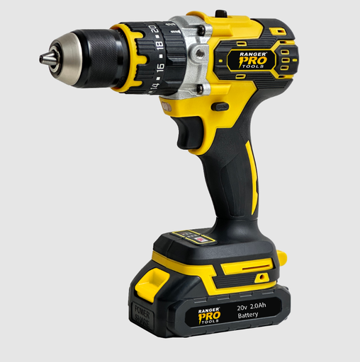 [2017916 MP] TALADRO INALAMBRICO 1/2" 20V RANGER 2 BATERIAS