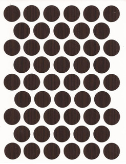 [1010] TAPA TORNILLO ADHESIVO WENGUE