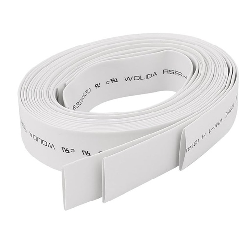 [1010] TERMOENCOGIBLE 6MM X MT BLANCO