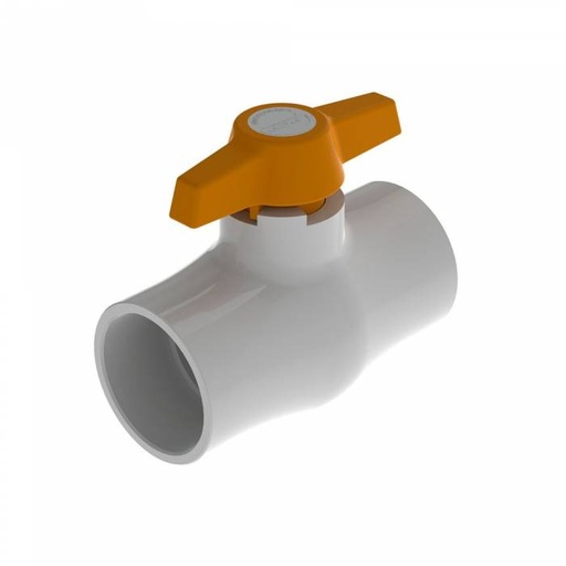 [1010] VALVULA REGISTRO PVC LISA 3/4" PCP