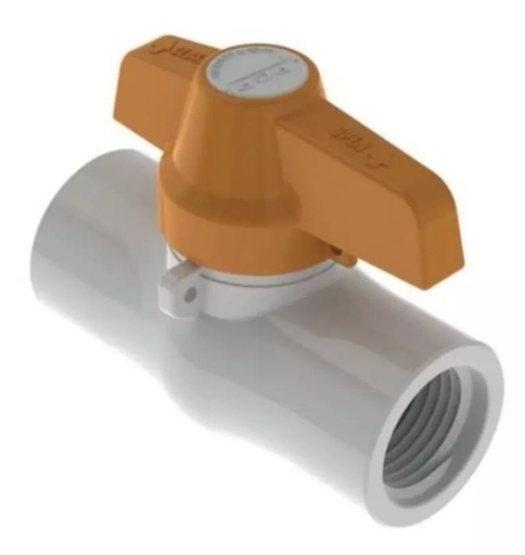 [1010] VALVULA REGISTRO PVC ROSCA 3/4" PCP