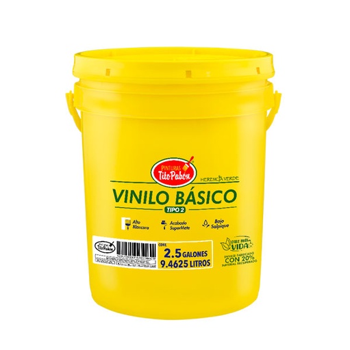 [1010] VINILO TITO PABON BÁSICO TIPO 2 BALDE