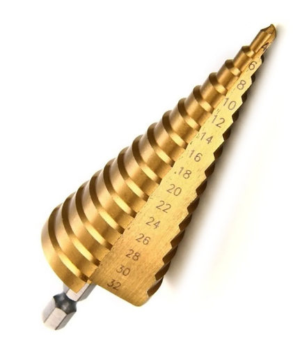 [BCE432-P UYUSTOOLS] BROCA ESCALONADA 1/4 A 1 1/4 (15 PASOS)