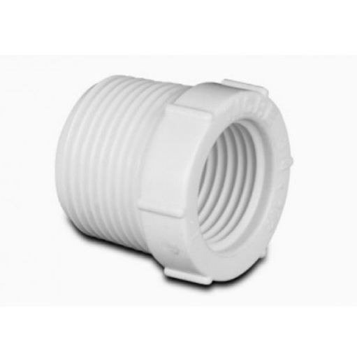 [1010] BUJE PVC ROSCA 1/2 X 3/8 DICOL POLIMEX