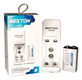 [1010] CARGADOR PILA 9V BESTON TC-014